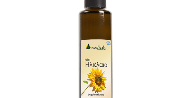 Sunflower oil organic, cold pressed