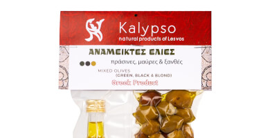 Mixed Greek Olives and Virgin Olive oil_Vacuum Pack