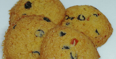 ORANGE CHOCO DROPS LUXURY COOKIES