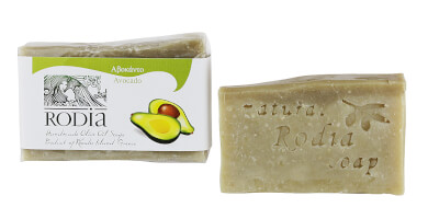 Olive oil soap from Fresh Avocados.