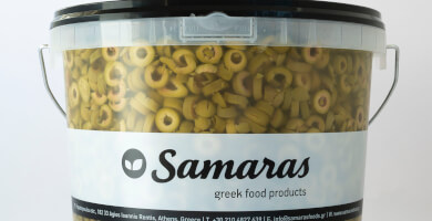 Χαλκιδικής Ελιές Ροδέλα σε συσκευασία horeca