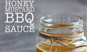Honey & Smoky BBQ Mustard