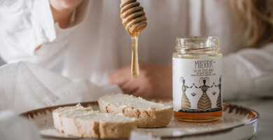 Τhyme Honey with aromatic herbs and pine ''MITERRA - MY EARTH'