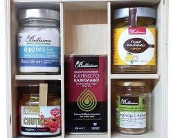 Συσκευασία δώρου, Afrina, ντομάτα Chutney, Καπνιστό ελαιόλαδο, Γλ. Κουτ. Λ