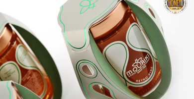 Μouriki Greek Premium Honey Mέλι Πεύκου Θάσου (χάρτινη συσκευασία) Φωτογραφία 