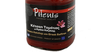 Ketchup with saffron