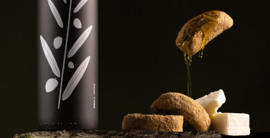 Ετολέα εξαιρετικό παρθένο ελαιόλαδο (Μαύρη φιάλη 500ml) Φωτογραφία 