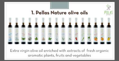 Pellas Nature flavored olive oil