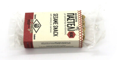 SESAME SNACK CRANBERRY & CASHEWS 35gr