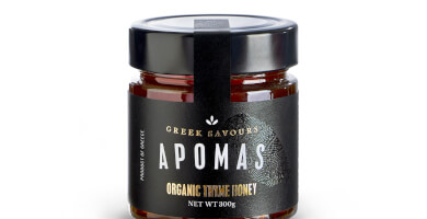 APOMAS Organic Thyme Honey 300 gr