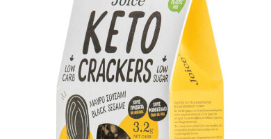Joice Keto Crakers Black Sesame