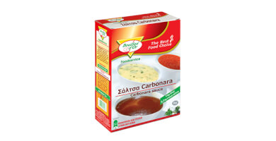 Carbonara sauce in powder