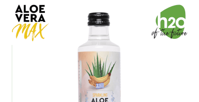 Ανθρακούχο νερό με αλόη | Γεύση μπανάνα