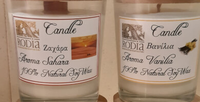 Natural Scented Candles from Soya