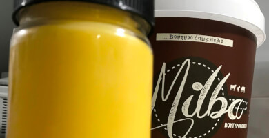 Cow Butter with vanillin, clarified, 99.8% fat