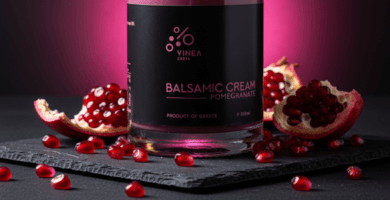 Βαλσάμικη κρέμα με ρόδι