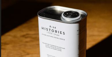 8:26 Histories Extra Virgin Olive Oil 500ml tin Premium Single Edition Φωτογραφία 