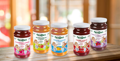 Little Fellows fruit spreads