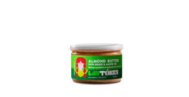 ALMOND BUTTER WITH AGAVE AND MASTIC OIL