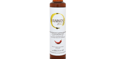 Olive oil Infused with Chili, Glass Bottle 250ml