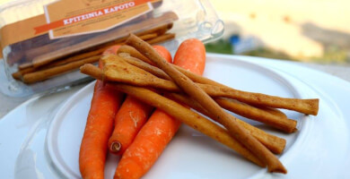 CARROT BREADSTICKS