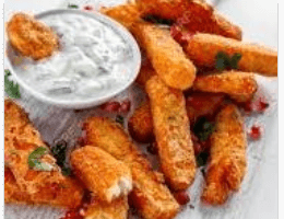 Μπουκιες απο Χαλλούμι με Γεύσεις