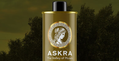 ΑSKRA The Valley of Muses 1 L, 3 L Tin Can