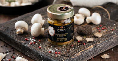 MARINATED MUSHROOMS WITH TRUFFLE