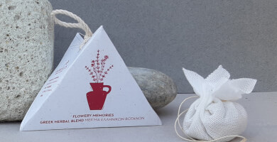 "ARRITOS' handmade single serve of herbal blend enclosed in pure cotton pouch ready to use Photo 