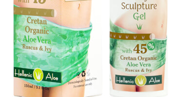 ALOE VERA BODY SCULPTURE με λιπάση & λουίζα