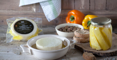 Λαδοτύρι Μυτιλήνης σε έξτρα παρθένο ελαιόλαδο