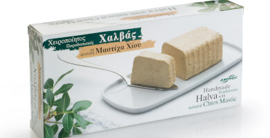 Χαλβάς χειροποίητος με φυσική μαστίχα 200g