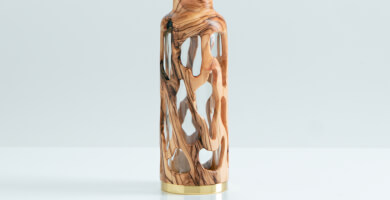 ΞΥΛΙΝΟ ΜΠΟΥΚΑΛΙ ΑΠΟ ΕΛΙΑ - 200 ML - ΣΧΕΔΙΟ ΡΙΖΑ Φωτογραφία 