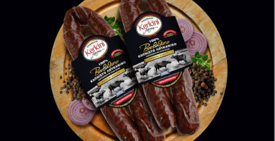 KERKINI FARM - 100% Βουβαλίσιο Καπνιστό Λουκάνικο 200gr