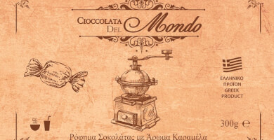 CARAMEL DRINKING CHOCOLATE POWDER