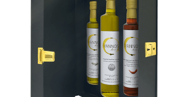 Ελαιόλαδο με Τσίλι, Γυάλινη Φυάλη 250ml Φωτογραφία 