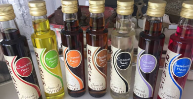 SYRUPS FOR COCKTAILS AND BEVERAGES