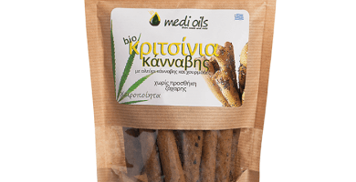 Hemp breadsticks, 150gr, No Sugar - Preservatives