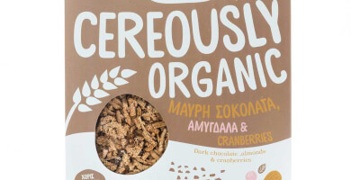 CEREOUSLY ORGANIC ΔΗΜΗΤΡΙΑΚΑ ΜΑΥΡΗ ΣΟΚΟΛΑΤΑ