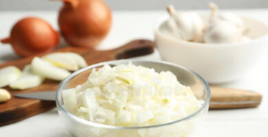 Finechopped Fresh Garlic