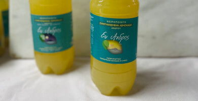 LEMONADE OF ANDROS , bottle 1.5 lt pet. Photo 