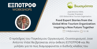 Food Expert Stories from the Global Wine Tourism Organization: Inspiring a New Future Together |José Antonio Vidal