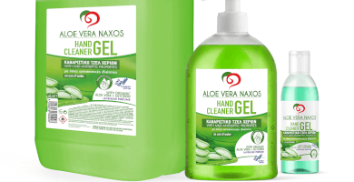 Aloe Vera Naxos Hand Clear Gel