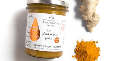 Honey , gingrer & turmeric