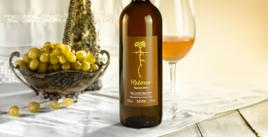 Ηλέσιον Άκρατος Οίνος Ώριμο Σαββατιανό