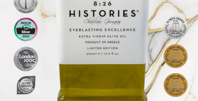 8:26 Histories Extra Virgin Olive Oil 500ml Blend Luxury Edition Φωτογραφία  8:26 Histories Extra Virgin Olive Oil 500ml Blend Luxury Edition Φωτογραφία