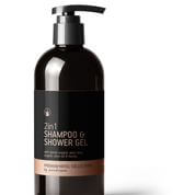 premium collection - Natural 2in1 shampoo-shower gel with organic aloe vera & organic olive oil