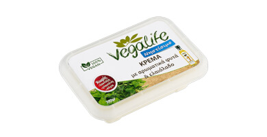 Vegalife spread with aromatic herbs and olive oil
