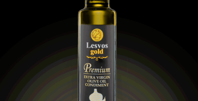 LESVOS GOLD Premium ΑΡΤΗΜΑ Έξτρα Παρθένου Ελαιολάδου με ΣΚΟΡΔΟ