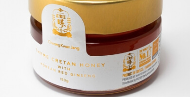 Thyme Cretan Honey with Korean Red Ginseng